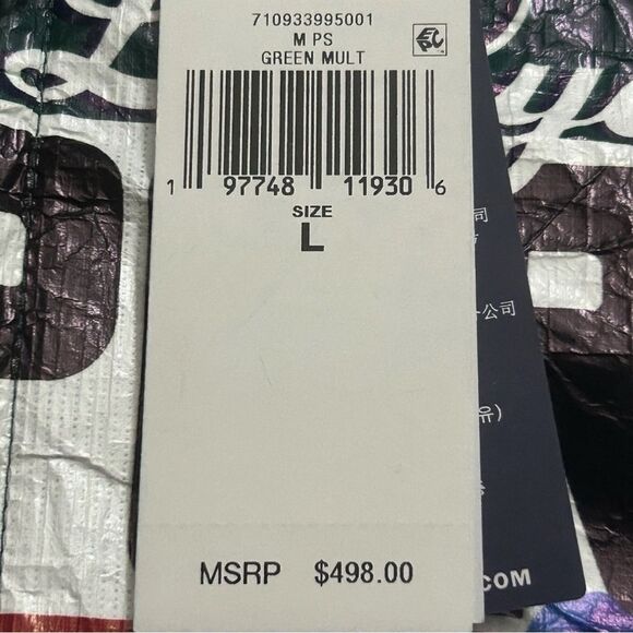 Polo Ralph Lauren Sport Graphic Cyclist 'Cyclisme' Lightweight Jacket Mens Large - Picture 4 of 8